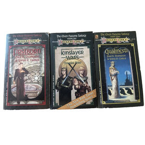 DragonLance Saga, The Elven Nations Trilogy Vol, 1, 2, & 3, Graphic Novels VTG